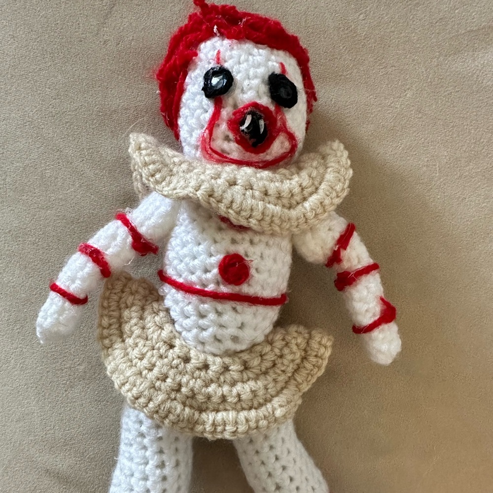 Crochet Doll PennyWise from Movie It